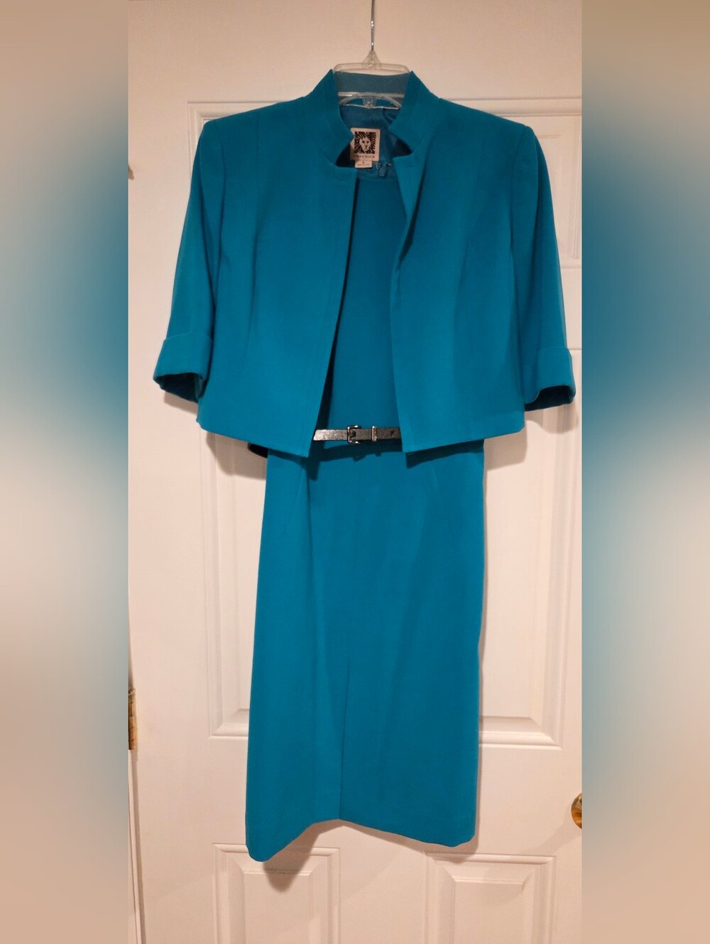 Anne Klein Teal Dress Suit